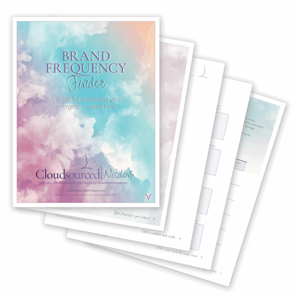 Brand Frequency Finder, a Guide for discovering your business' true frequency and tone for messaging and content - CloudSourcedWisdom.com
